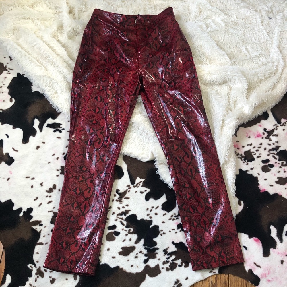 PrettyLittleThing Python Pants